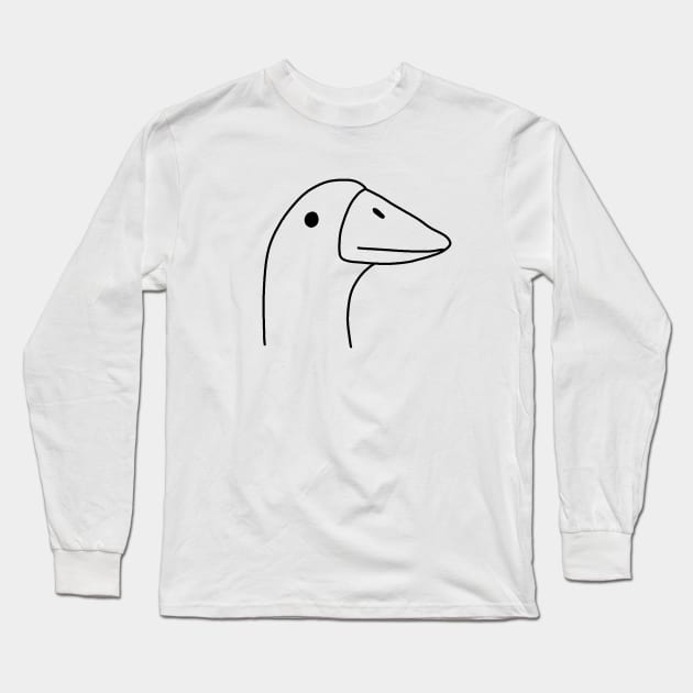 Goose Long Sleeve T-Shirt by valentinahramov